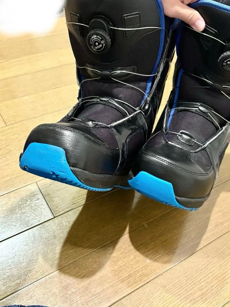 【美品】ZUMA ブラック スノーボードブーツ　ダイアル式28.0cm