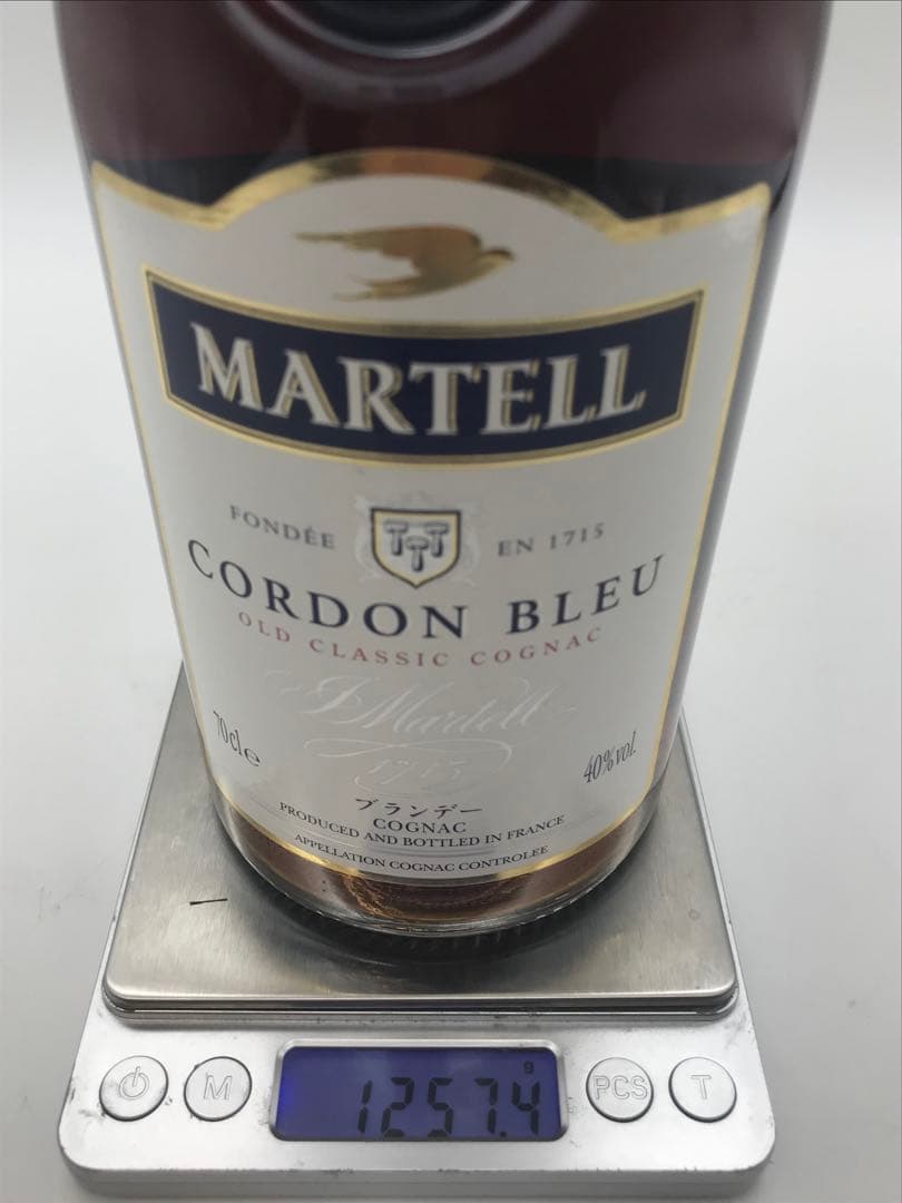 488[未開栓]MARTELL CORDON BLEU ブランデー 箱無し