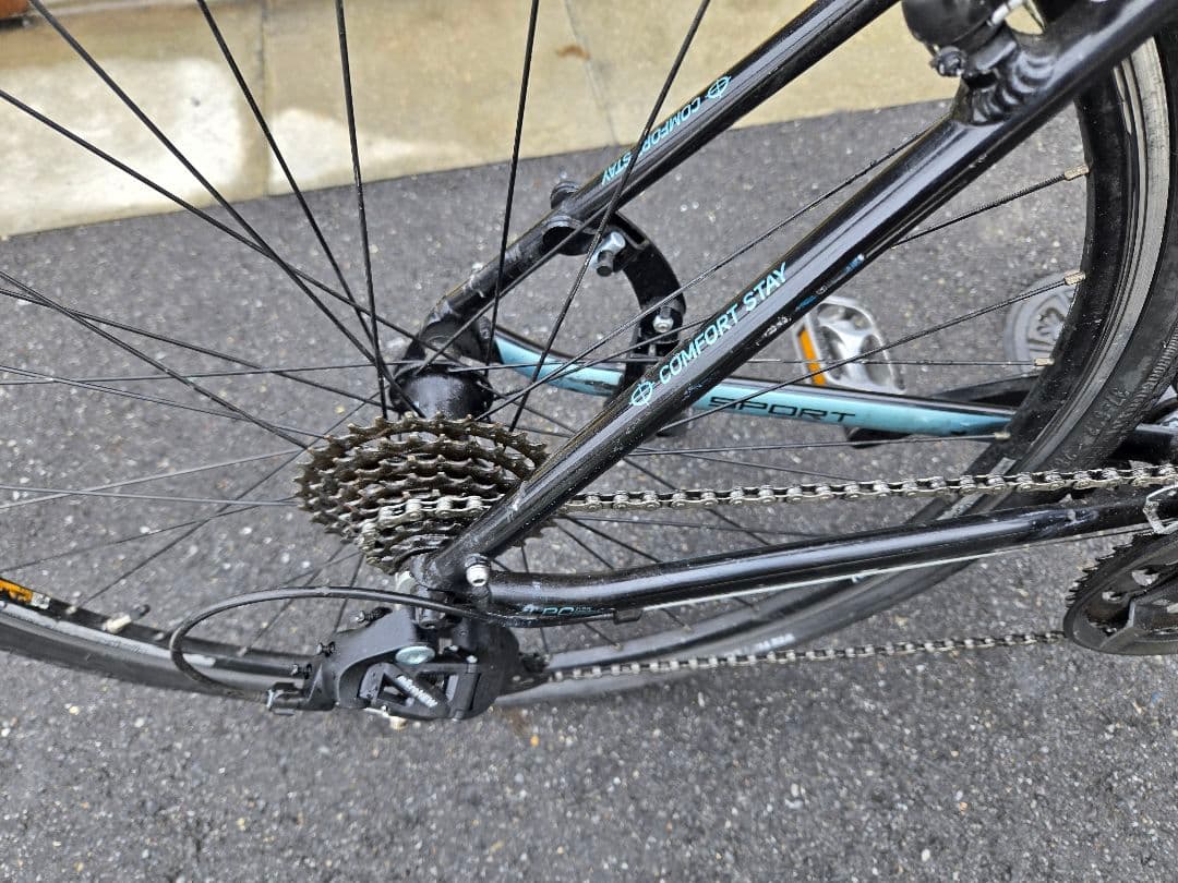 クロスバイクCORRATECコラテック　SHAPE 黒