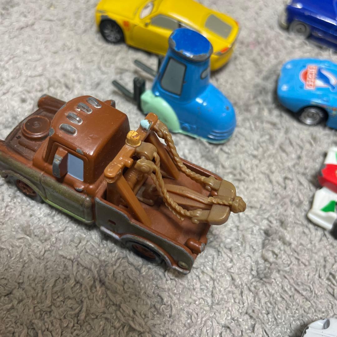 カーズ トミカ ミニカー トレーラーセット