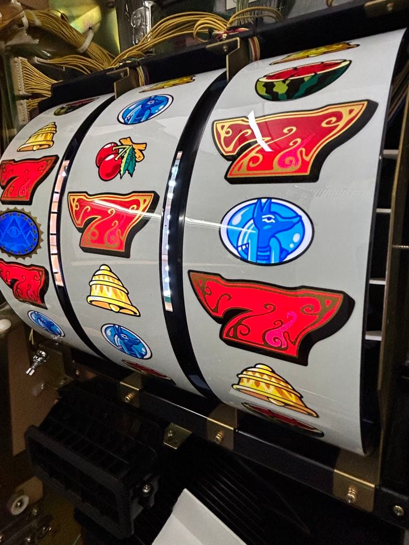 【送料込み】パチスロ 秘宝伝 4号機 ウエイトカットROM 100円直投入 実機