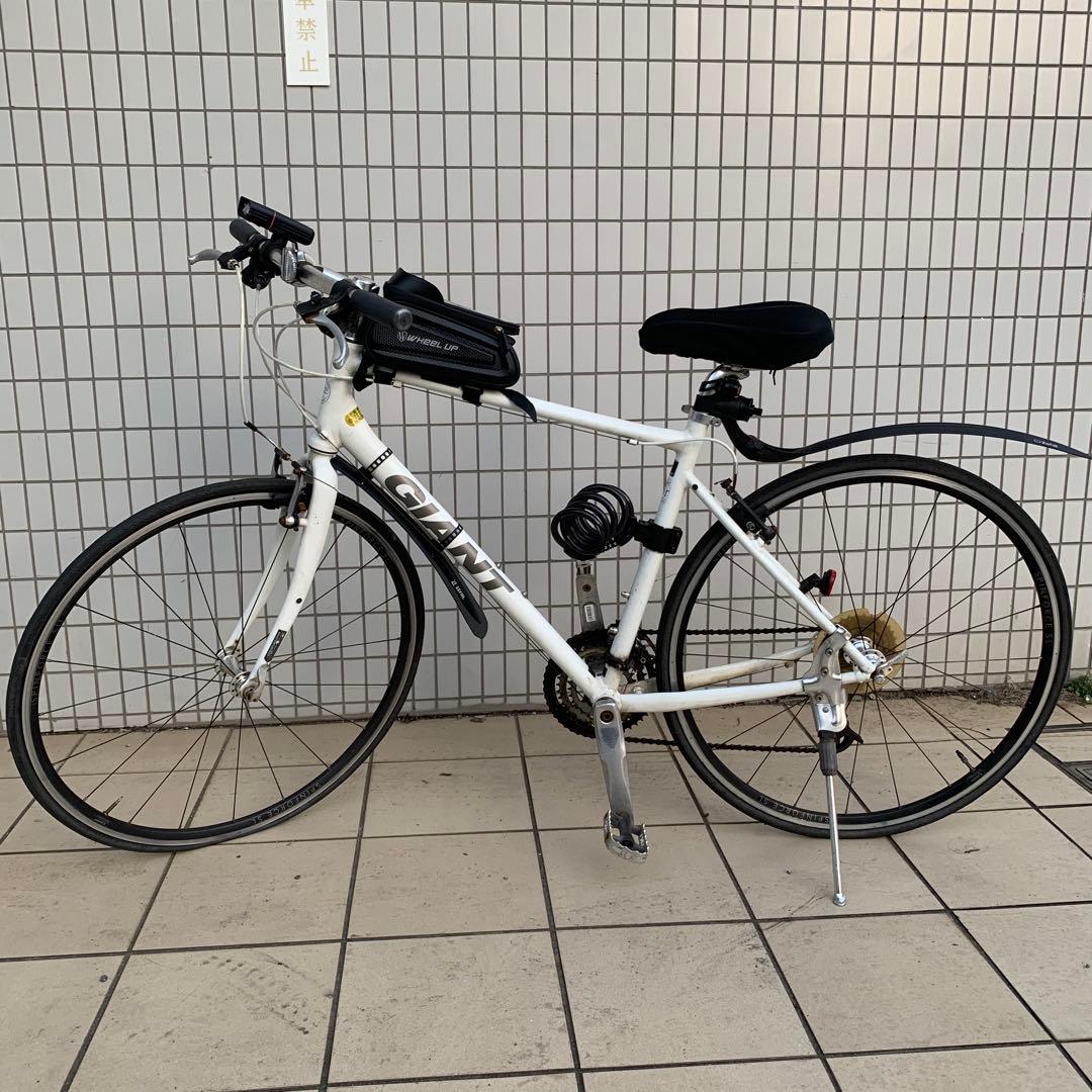 Giant escape R3 クロスバイク ホワイト ジャンク