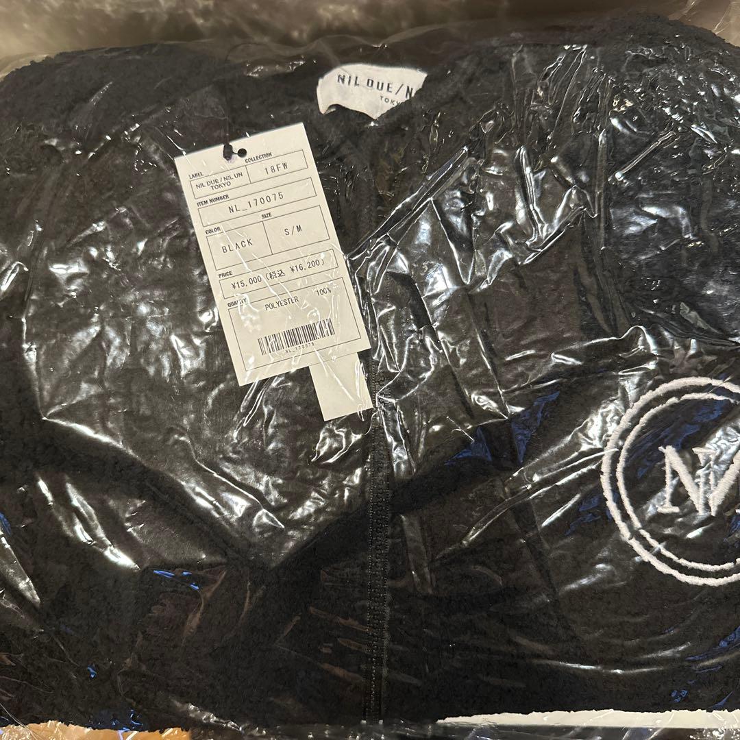 【新品未開封】PLUG LOGO ZIP HOOD SET UP / BLK