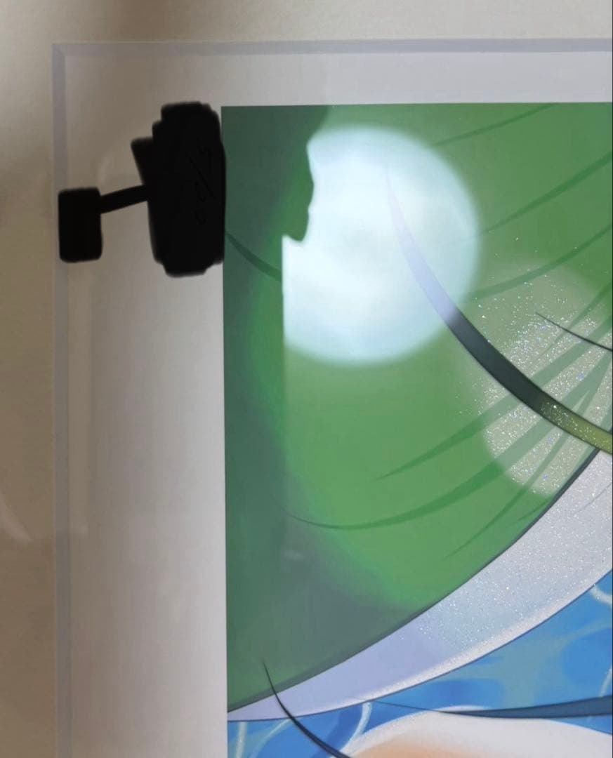 BLUE WALK 版画　深崎暮人