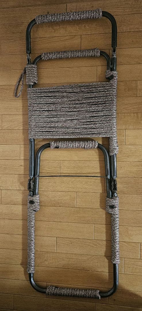 軍幕座椅子　フィールドチェアー　カスタム　リクライニング　地べた ローチェア