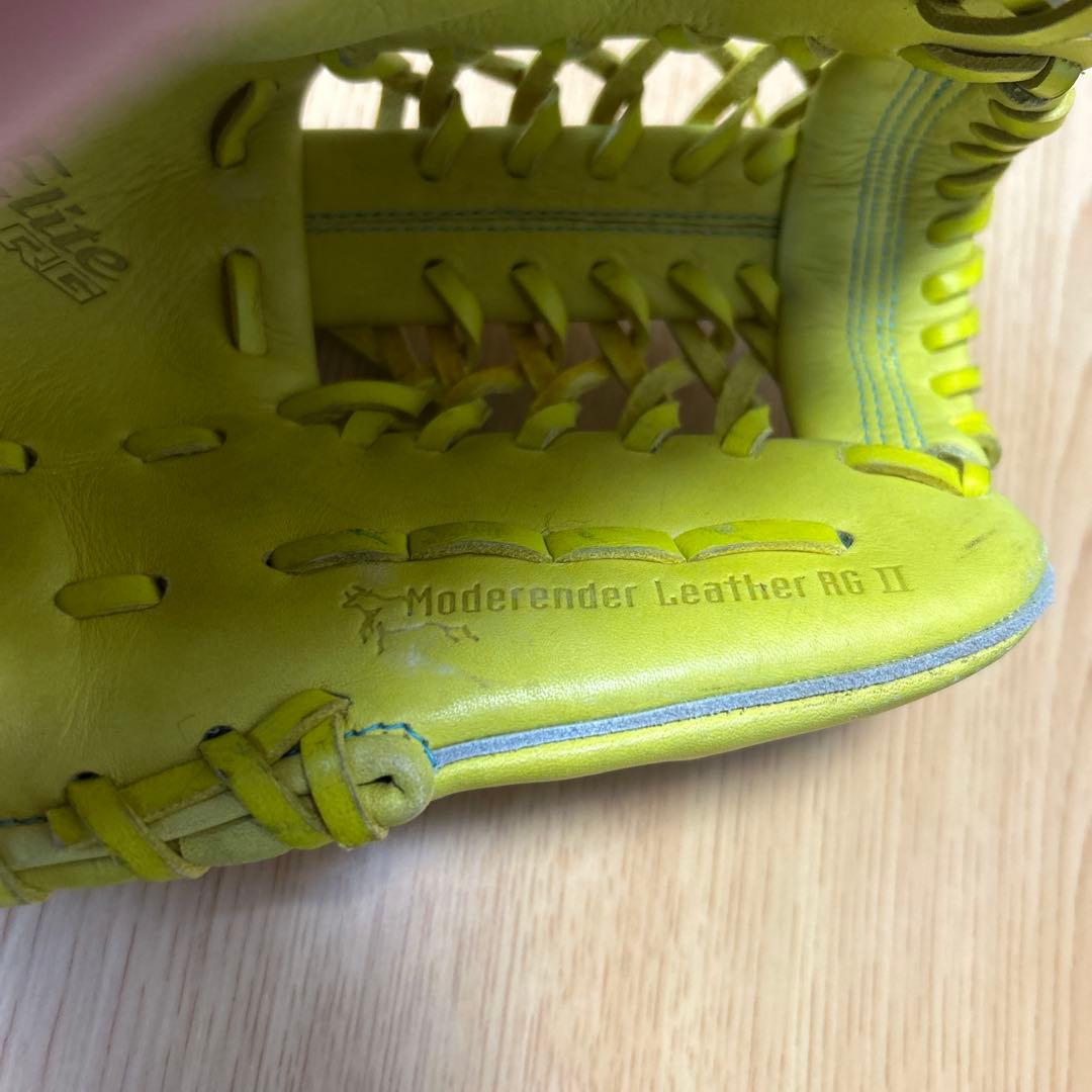 Mizuno Helcaton 02 硬式グローブ イエロー