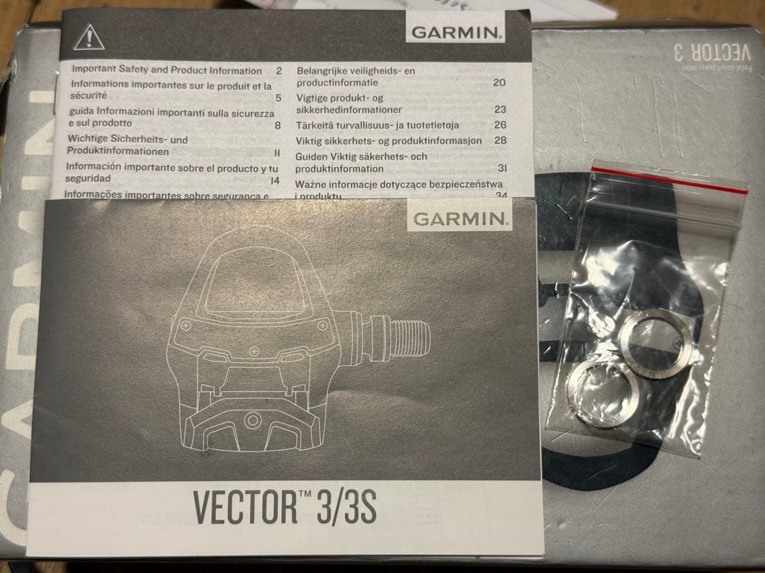 Y*i様 GARMIN Vector3 両足計測 パワーメーター ビンディングペ