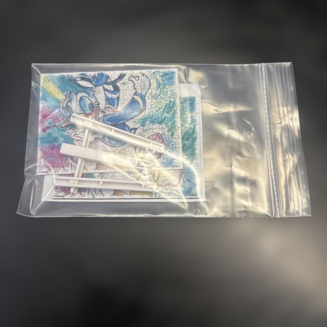 【完成品】ディズニー プチパリエ ドナルドダック 150ピース ★同梱210円引