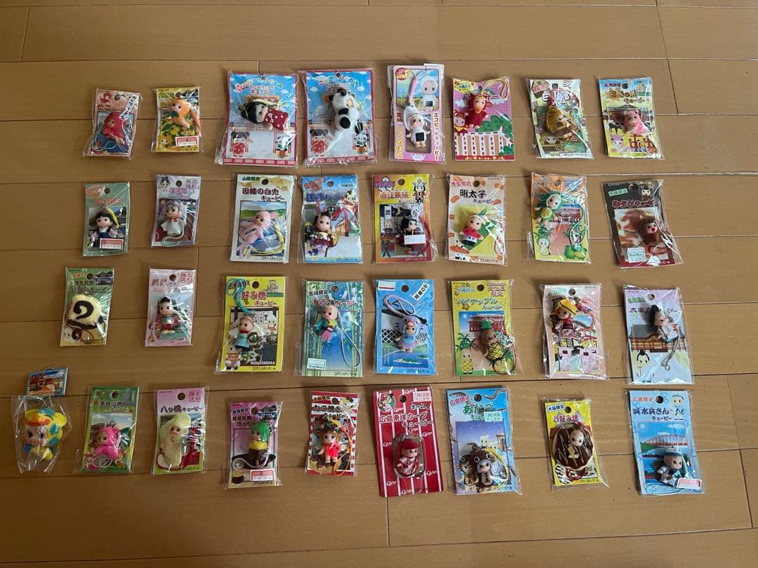 お値下げ！ご当地キューピー　33個セット　まとめ売り　ねつけストラップ