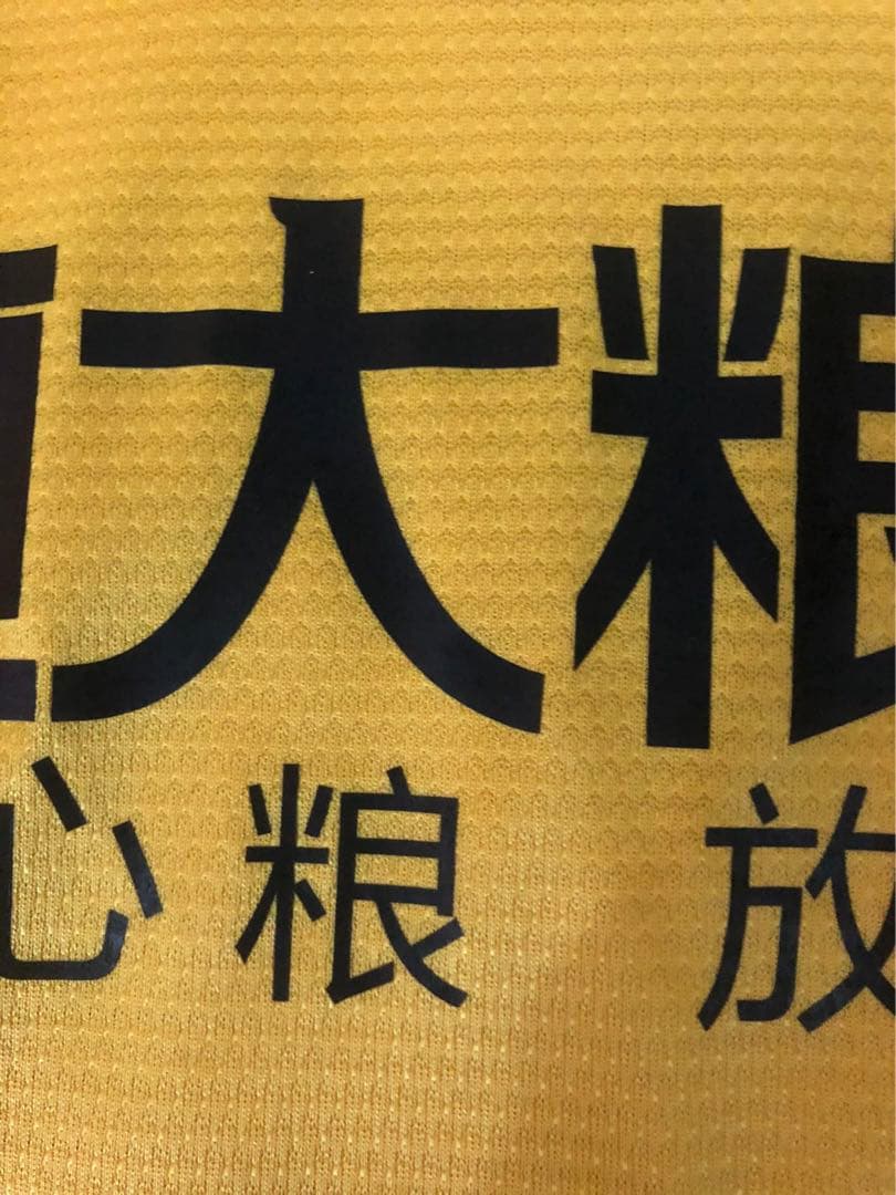 【選手支給品】2014年広州恒大ACLユニフォーム　5番張琳芃選手
