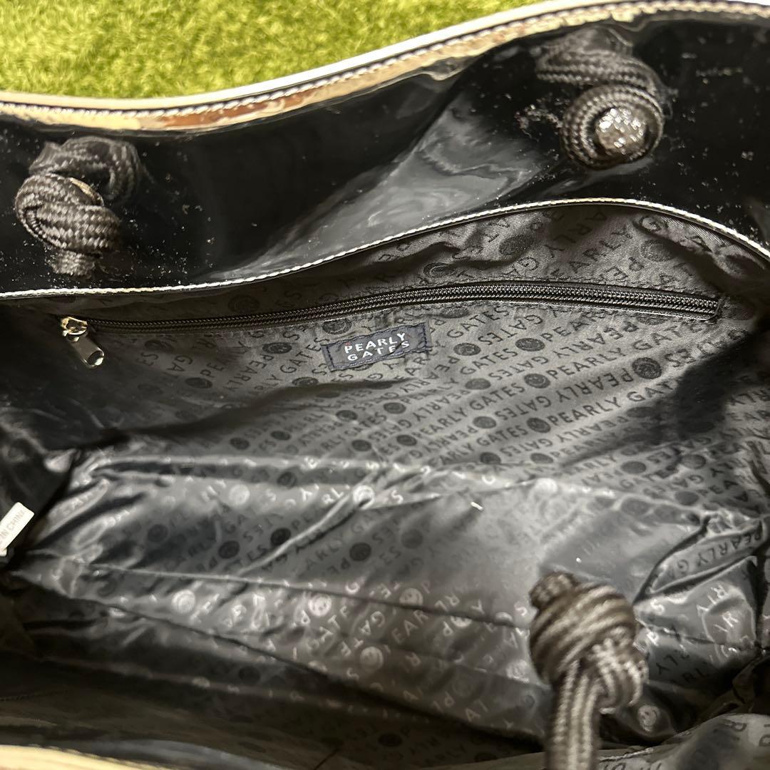 【新品】PEARLY GATES ロッカーバッグ　シルバー