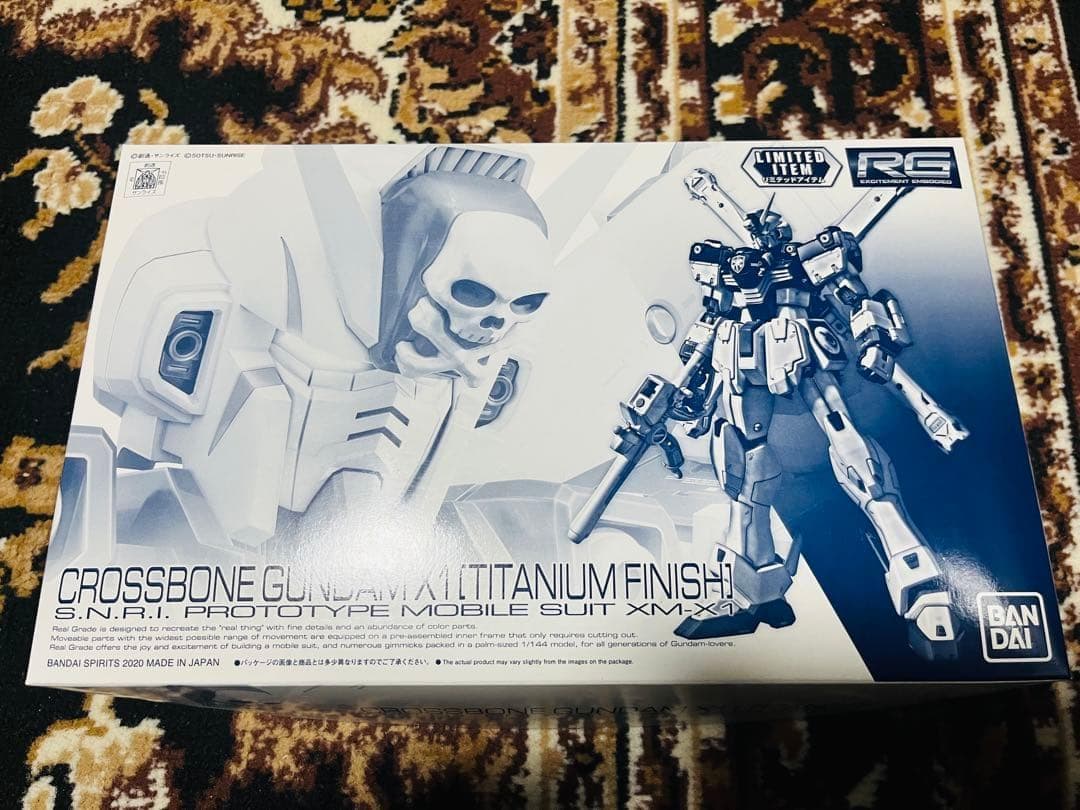ＲＧ 1/144 クロスボーン・ガンダムＸ１［チタニウムフィニッシュ］