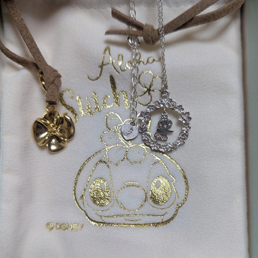 ネックレス レア リロ＆スティッチ ボックス付き Jewel ディズニーストア