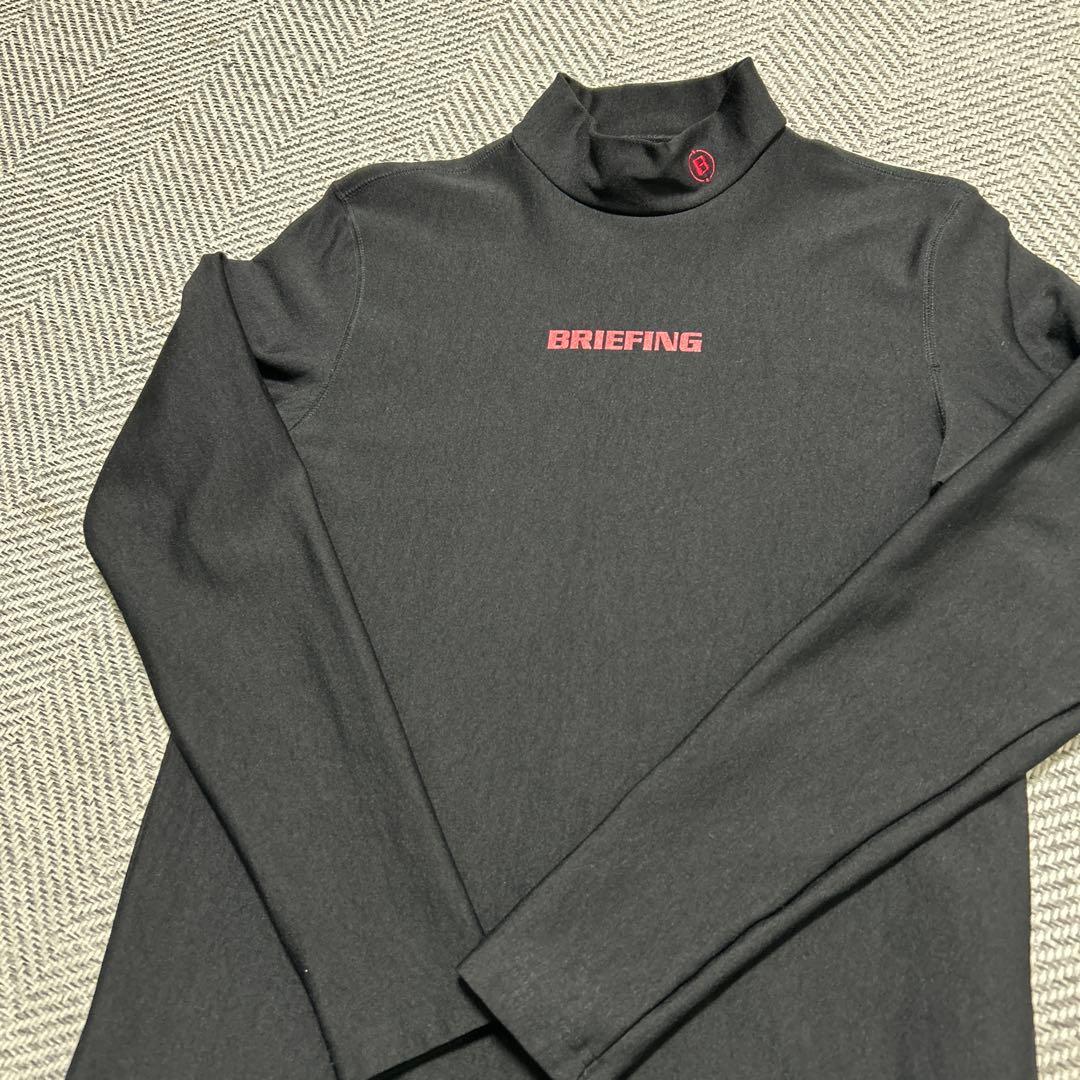 【maronakano美品】BRIEFINGモルネックＭ　裏起毛