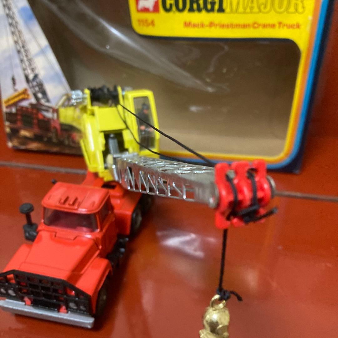 ミニカー Corgi Mack-Priestman Crane Truck 1154