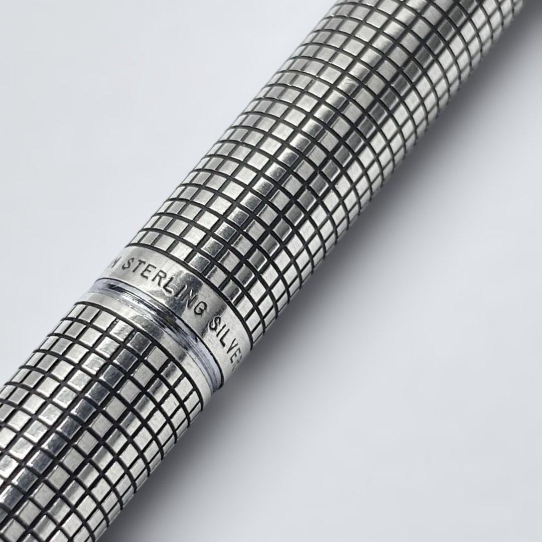 PILOT カスタム スターリング シルバー 格子柄 0.5 シャープペン