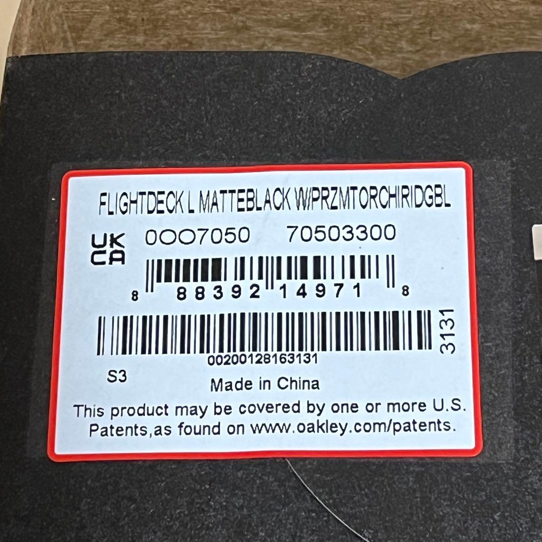 スキー・スノーボードアクセサリー OAKLAY FLIGHT DECK L TORCH IRIDIUM