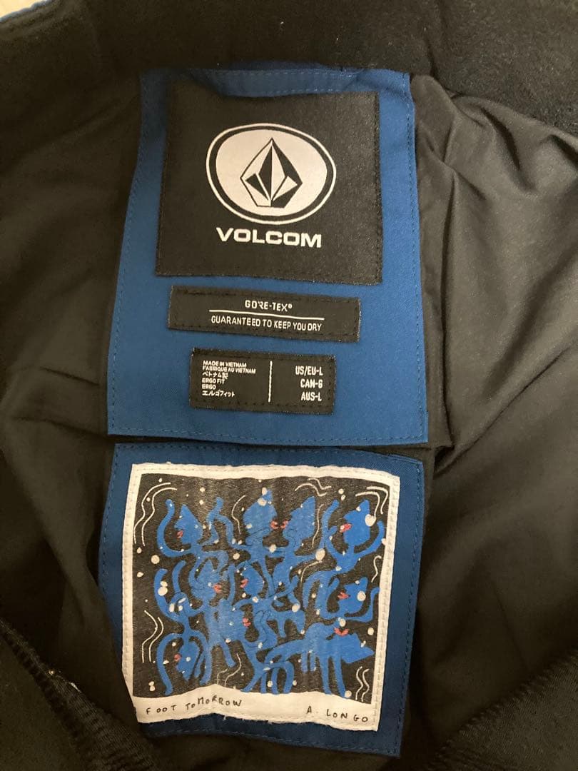 VOLCOM LONGO GORE-TEXブルー