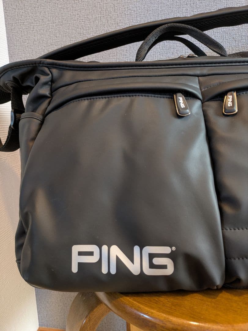 PING ブラック ゴルフバッグ