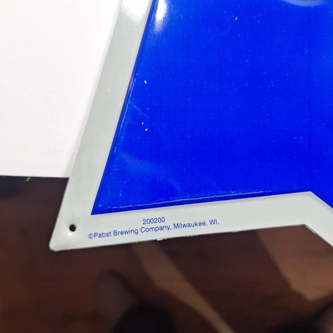 ブルーリボン 看板 サイン 新品 コレクション blue ribbon e6E6