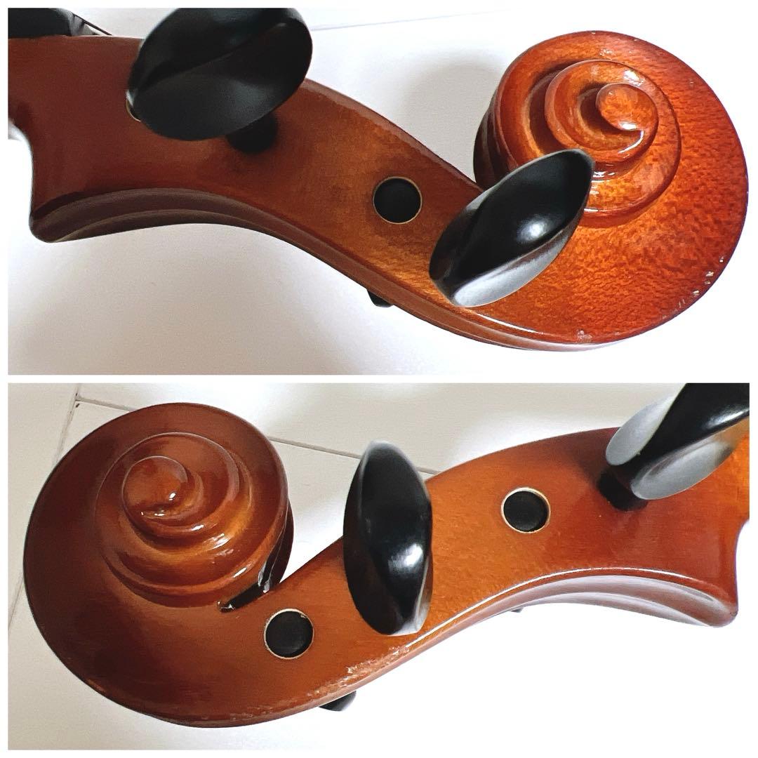 【美品】RUDOLF FIEDLER GOF 4/4 新品弓　GALAXケース