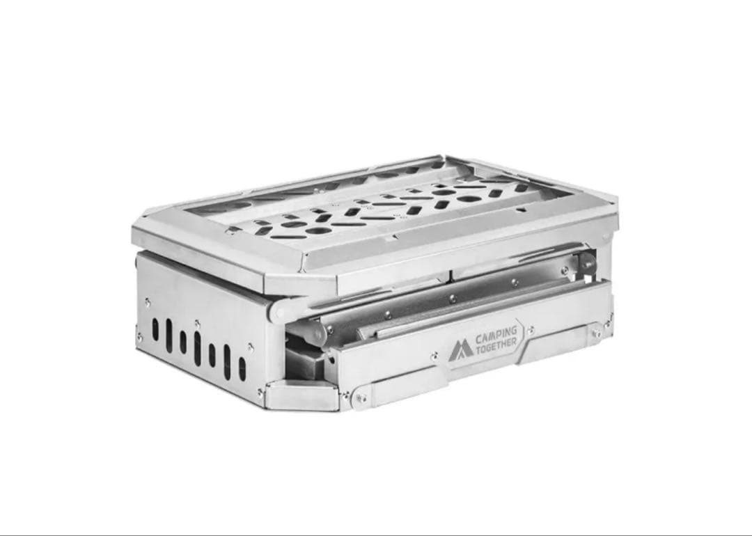 POMOLY x CAMPING TOGETHER焚き火台 ミョルニル チタン製