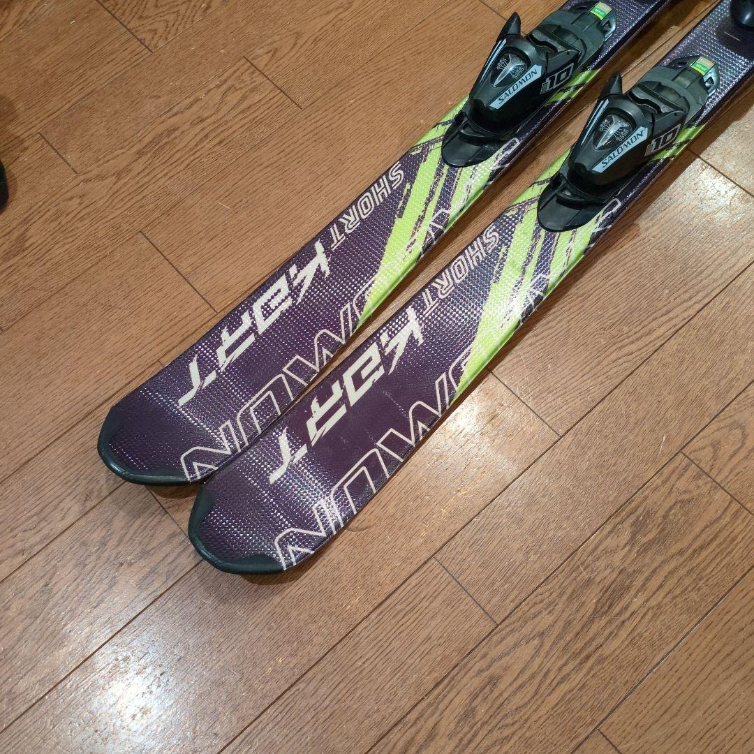 SALOMON SHORT KART 125cm ミッドスキー ①