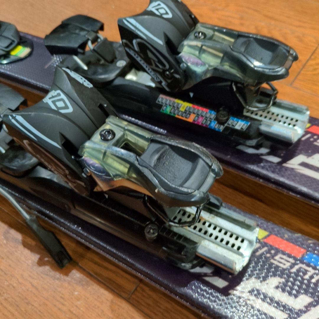 SALOMON SHORT KART 125cm ミッドスキー ①