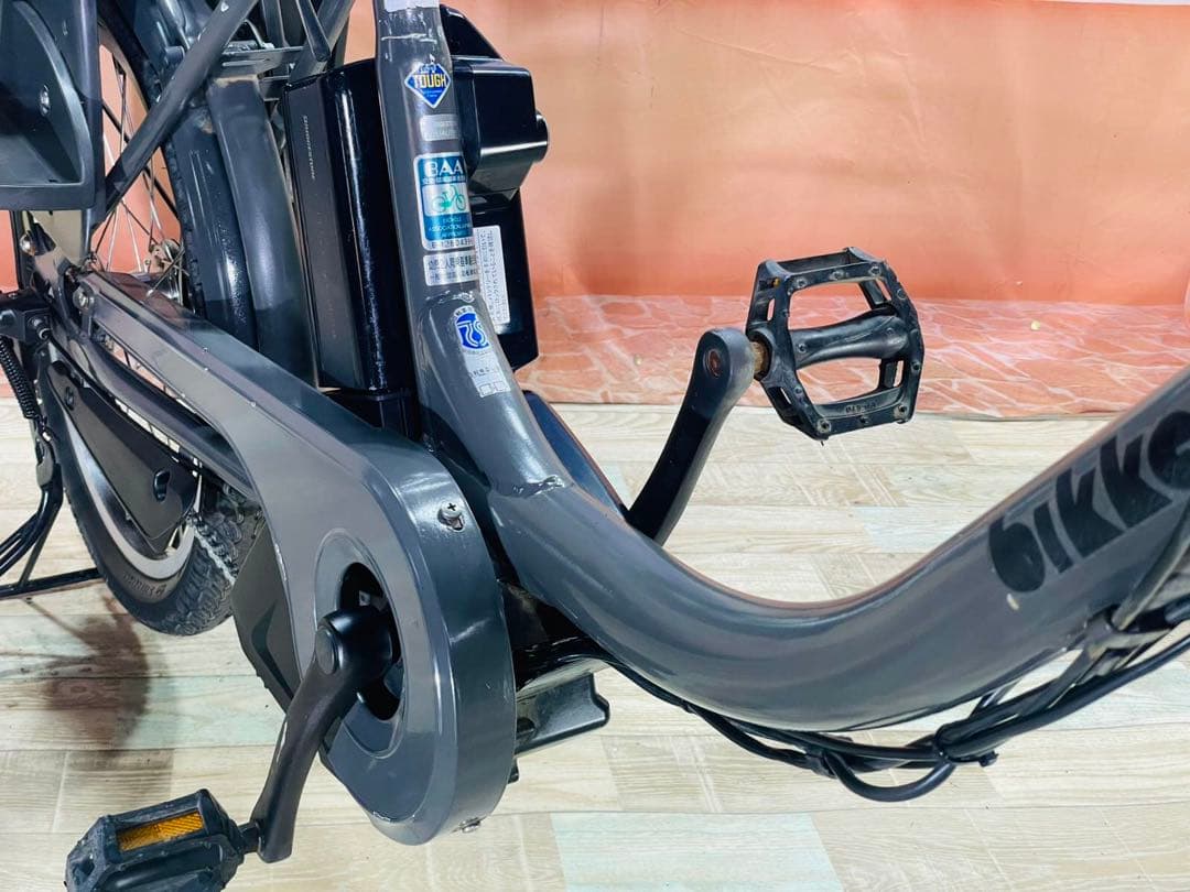 超特価BIKKE ビッケ12AH⭐️ブリヂストン子供乗せ電動アシスト自転Y3282