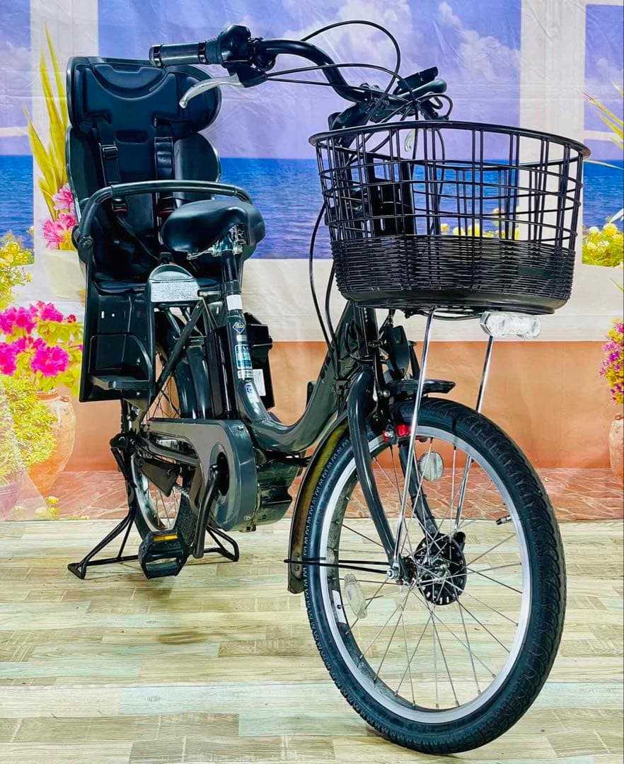 超特価BIKKE ビッケ12AH⭐️ブリヂストン子供乗せ電動アシスト自転Y3282