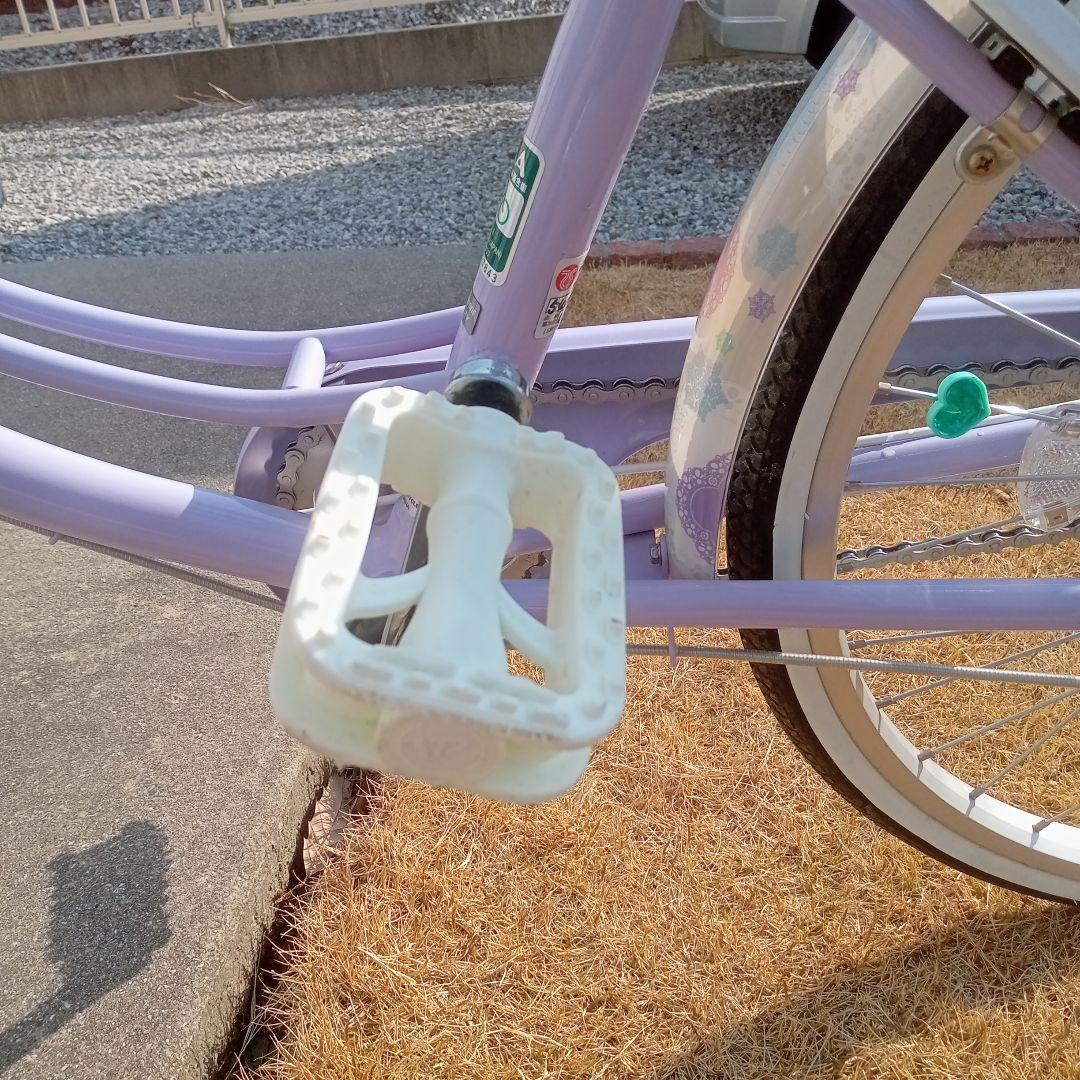 24インチ　ブリジストン　リコリーナ　ラベンダー　3段変速　引き取り限定品