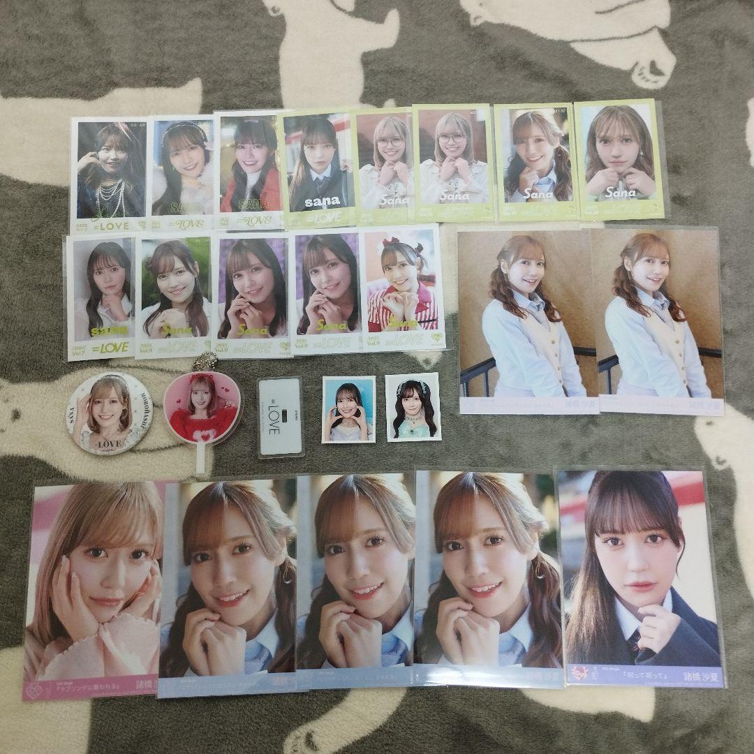 ＝LOVE イコラブ 諸橋沙夏 まとめ売り うちわ アクスタ ペンライト等