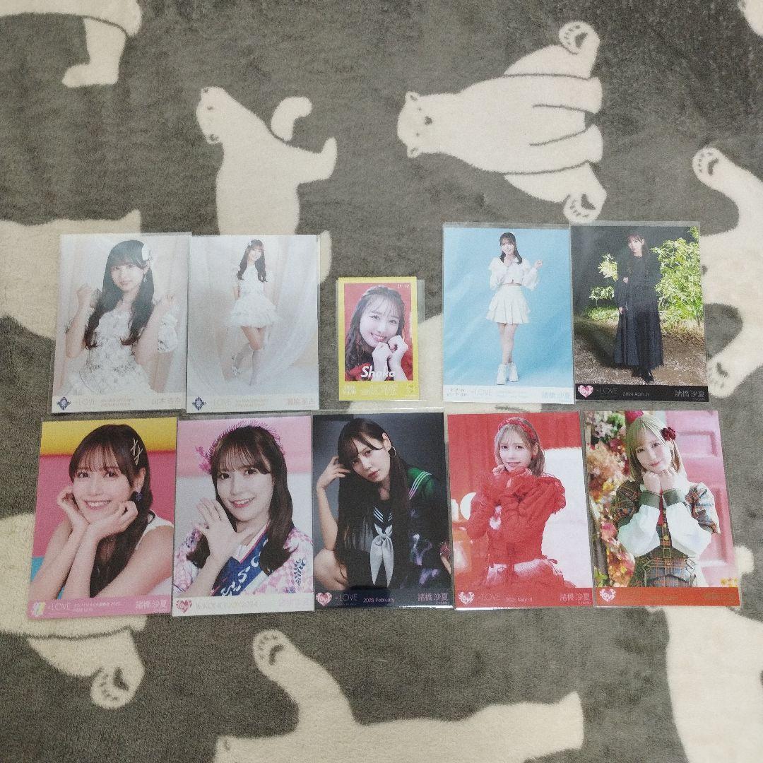 ＝LOVE イコラブ 諸橋沙夏 まとめ売り うちわ アクスタ ペンライト等