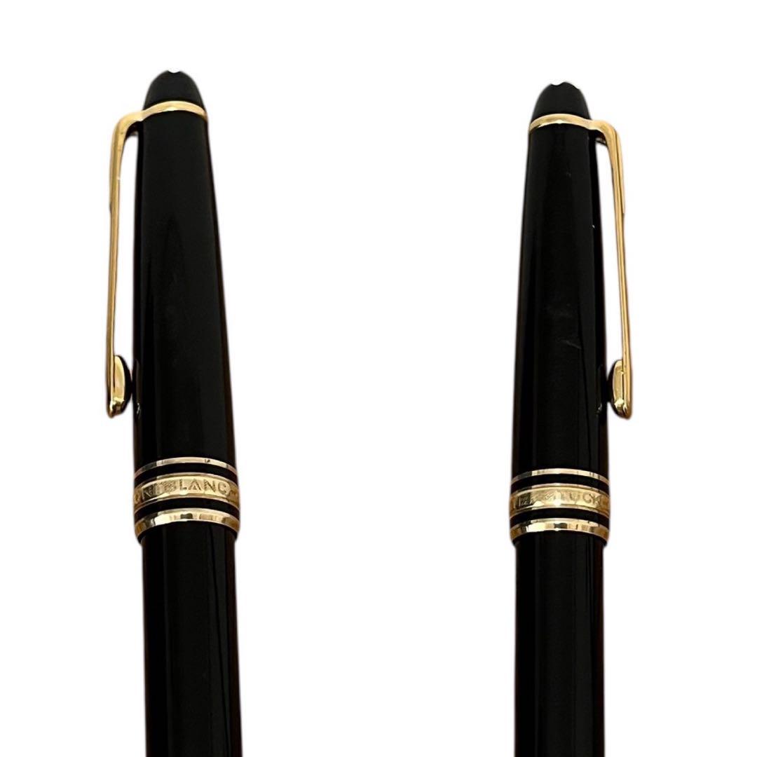 モンブラン　ボールペン　マイスターシュテュック　クラシックゴールド　筆記具　黒