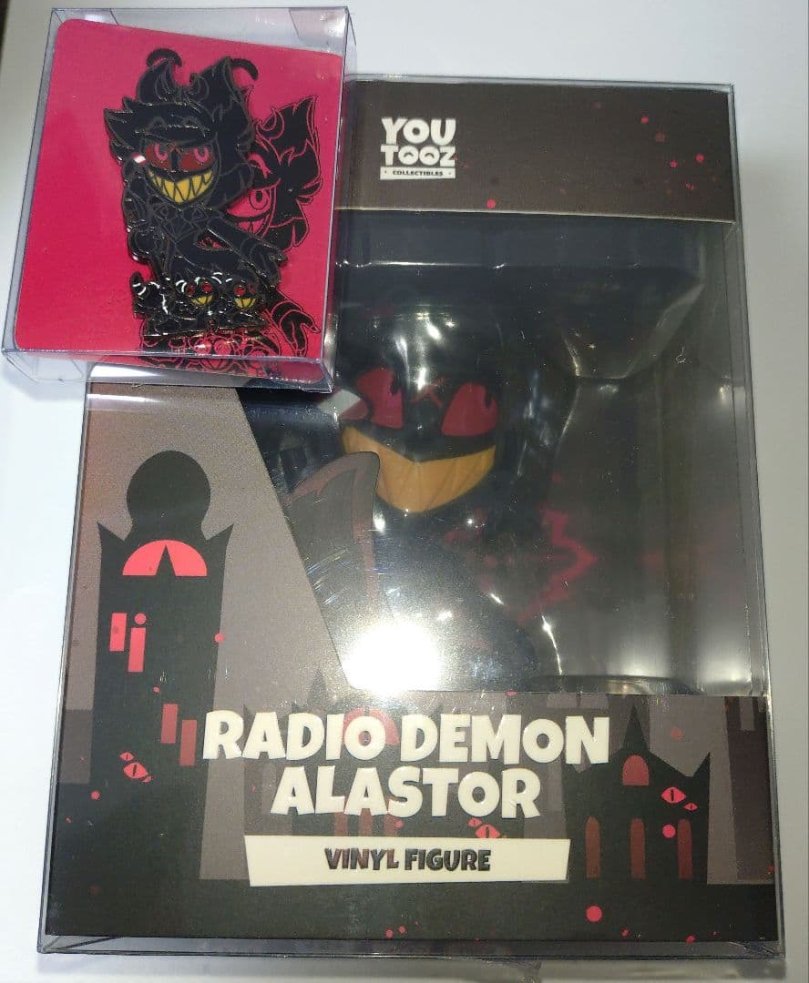 ラジオデーモンアラスター フィギュア ピン セット