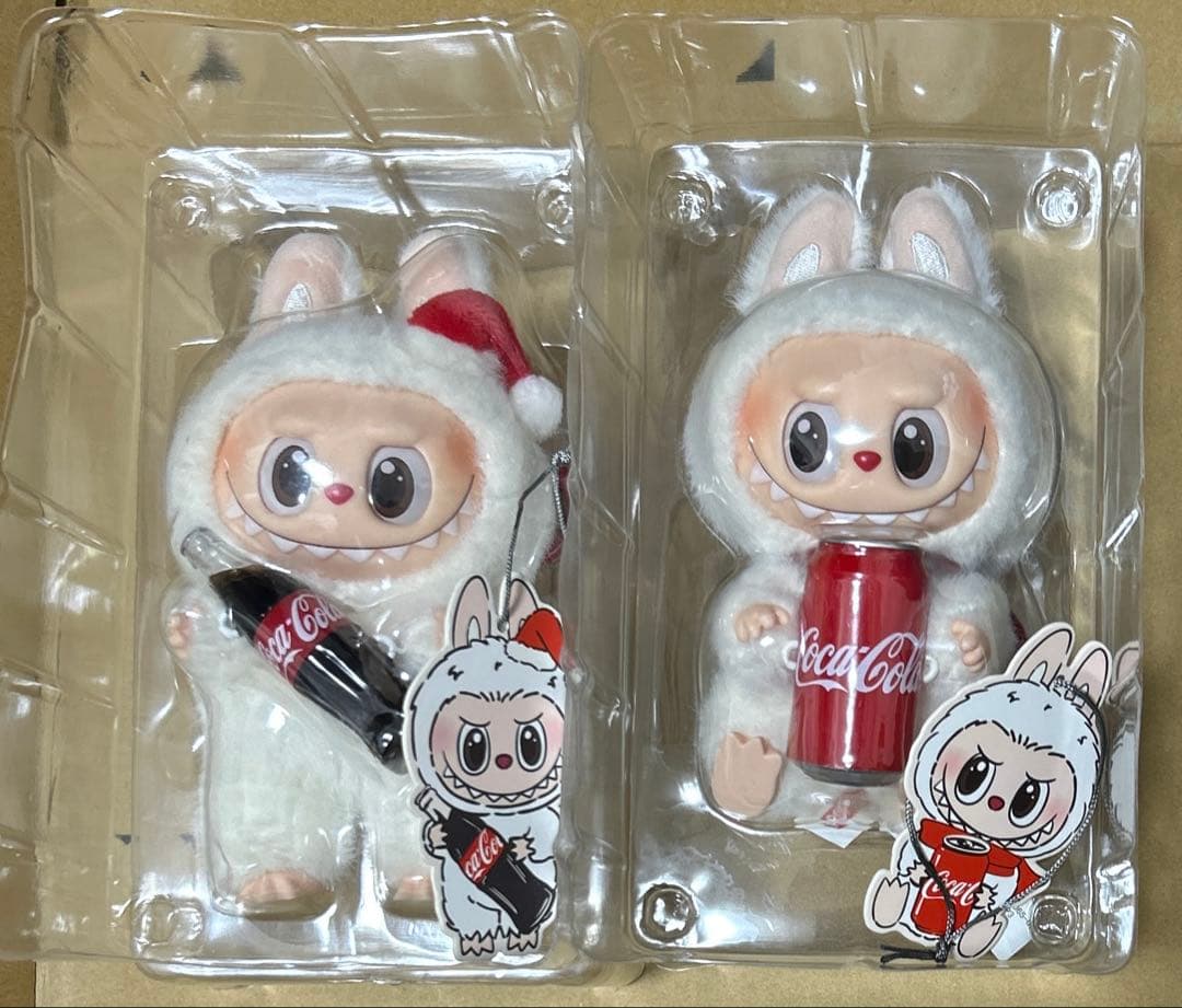 新品 POP MART LABUBU コカ・コーララブブ 2体セット