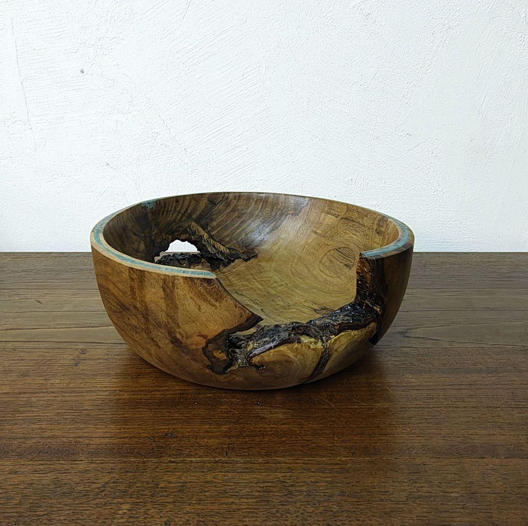【Black Walnut× Epoxy Resin】木製 ボウル 作家もの