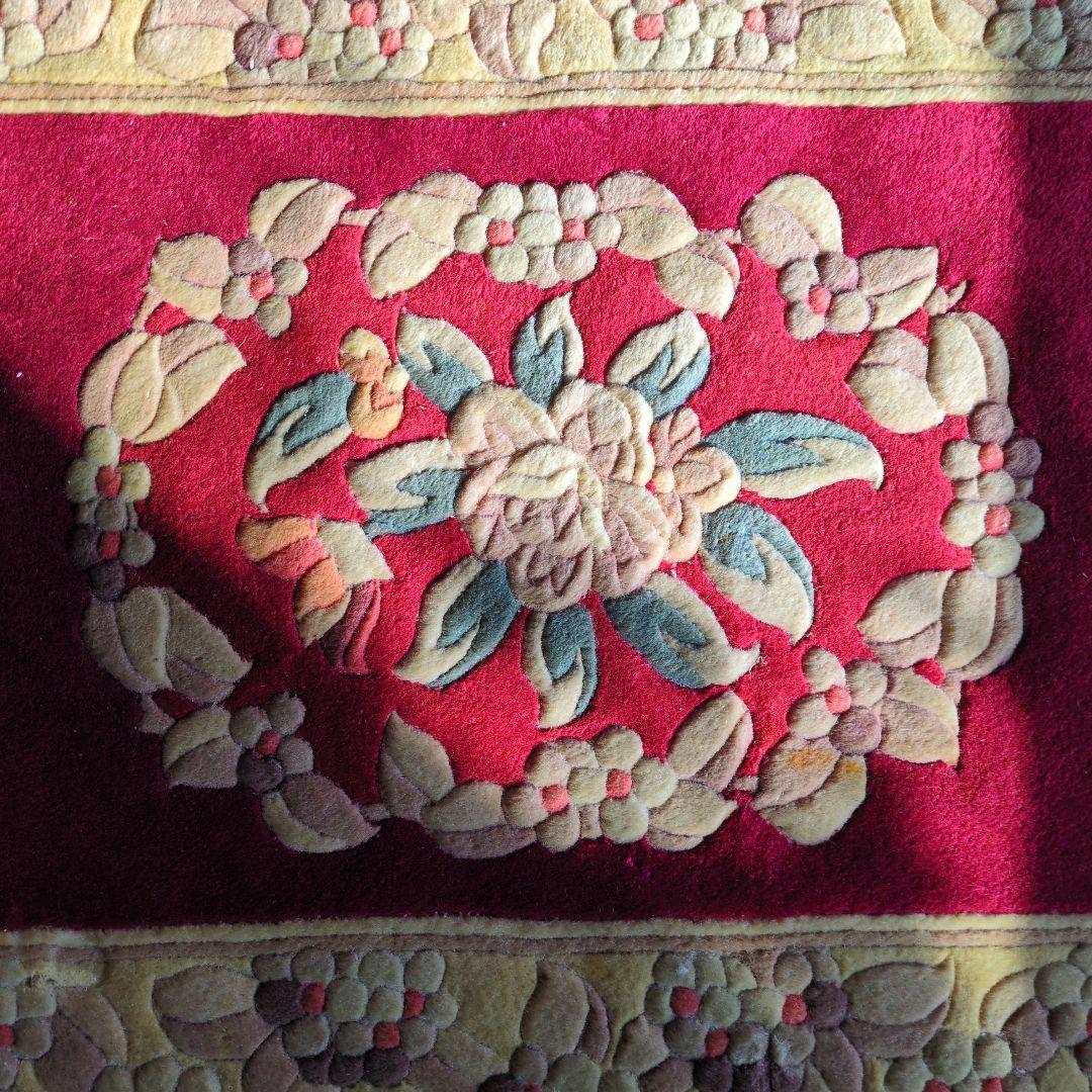 ★最終値下げ 超特価セール★緞通 段通 玄関マット キッチンマット 肉厚約2cm