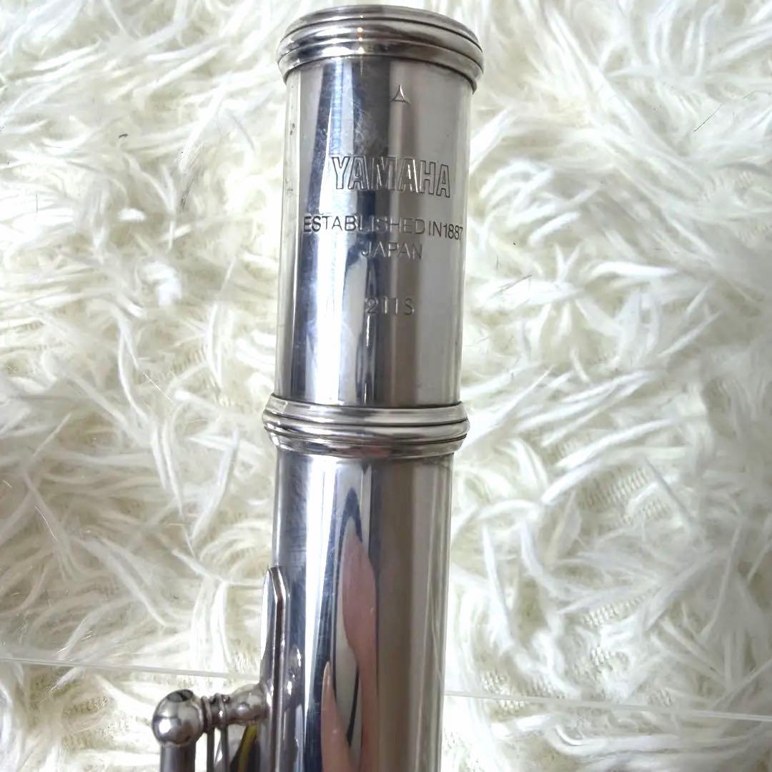 【美品】YAMAHA フルート　スタンダード　YFL211S Eメカ