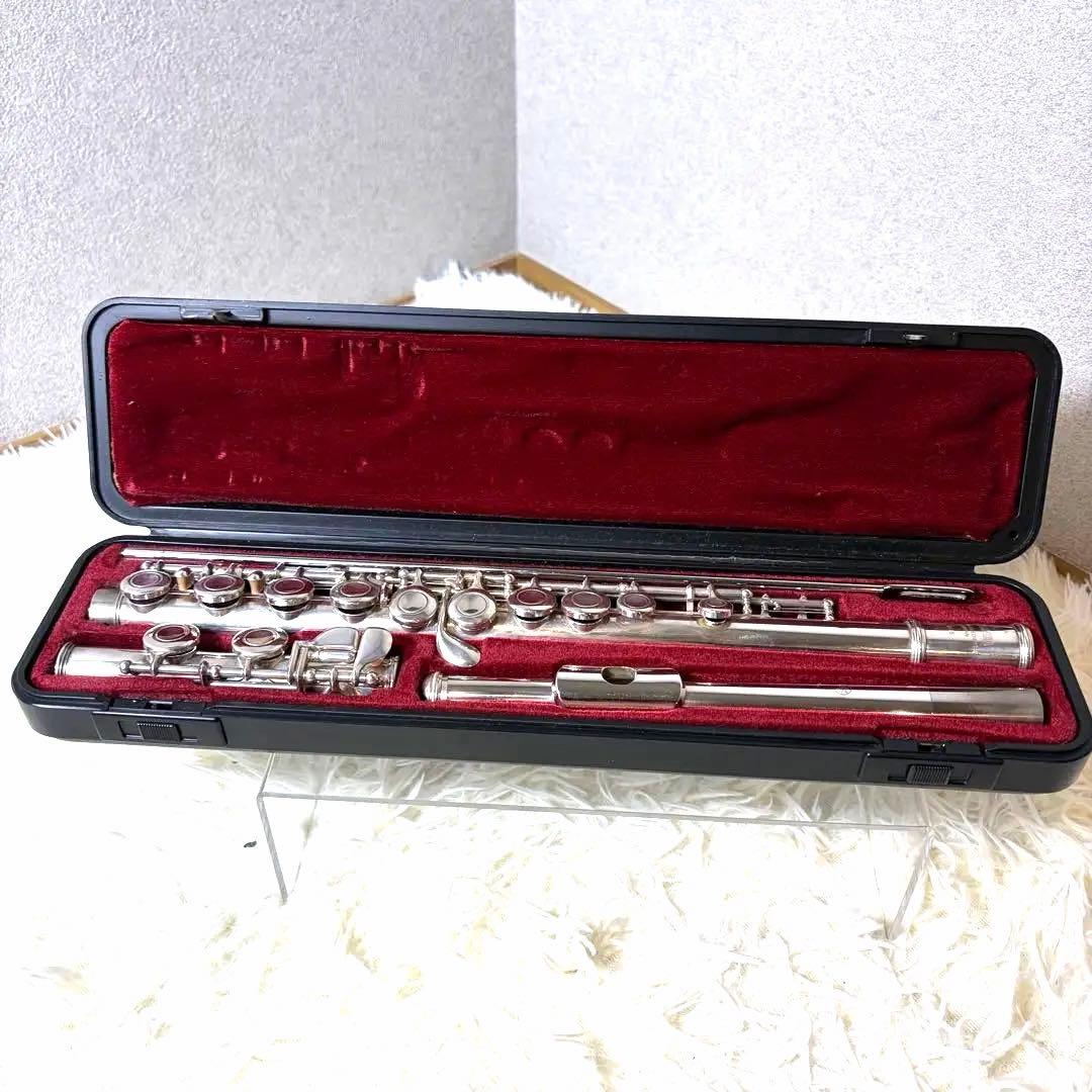 【美品】YAMAHA フルート　スタンダード　YFL211S Eメカ