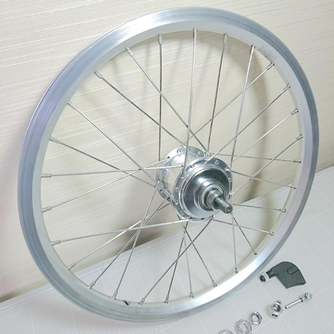 【美品】BROMPTON ブロンプトン 純正リアホイール 内装3段ハブ