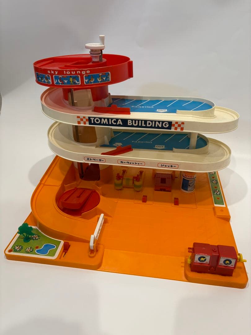 博物館級　1971年製　初代トミカビル　当時物