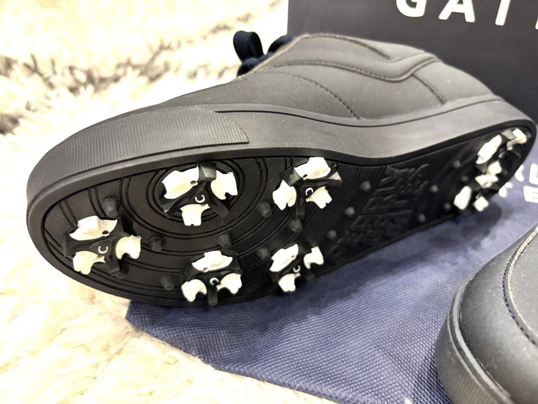 PEARLY GATES ネイビー ゴルフシューズ 22.5センチ 新品