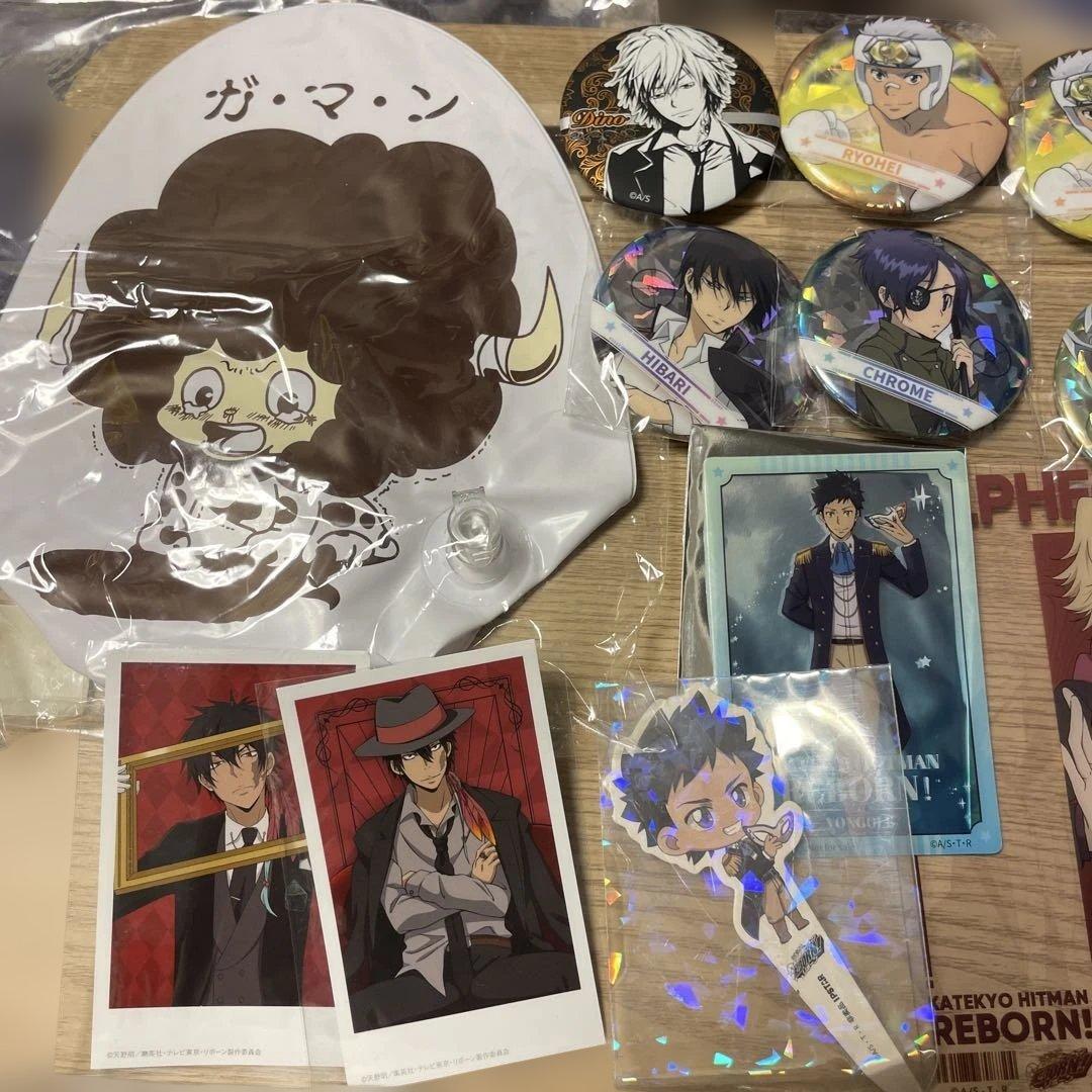 公*o様 【リボーン】缶バッジ・アクリル系・紙類まとめて売り