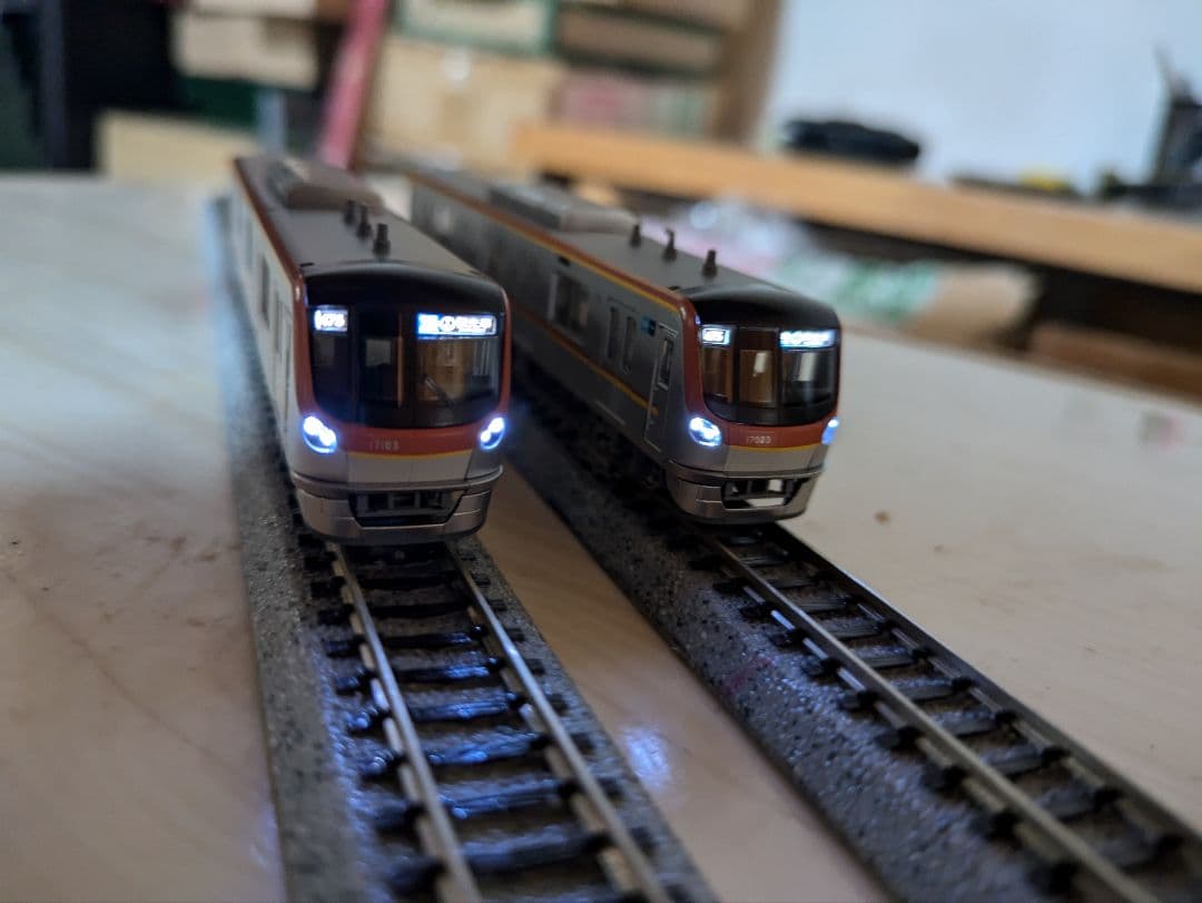 KATO東京メトロ有楽町、副都心線 17000系6両基本セット（ジャンク品）