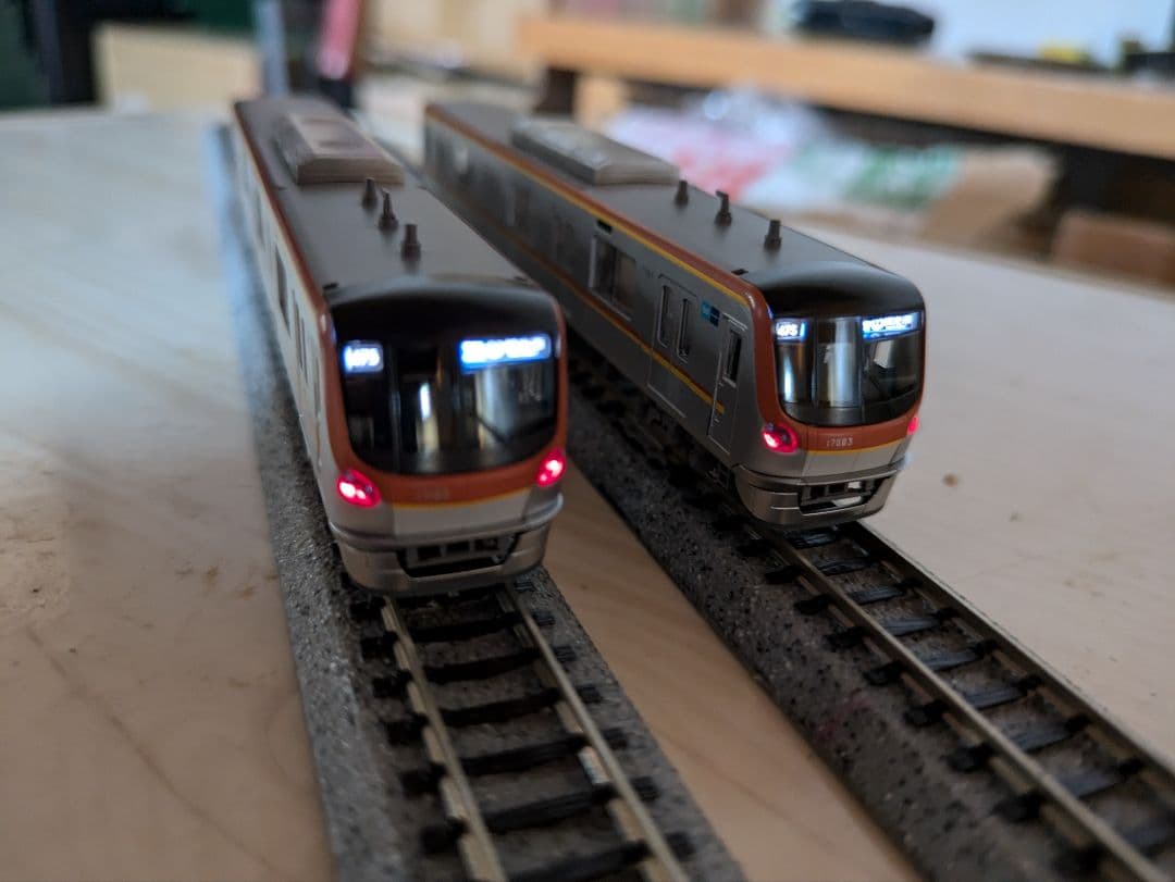 KATO東京メトロ有楽町、副都心線 17000系6両基本セット（ジャンク品）