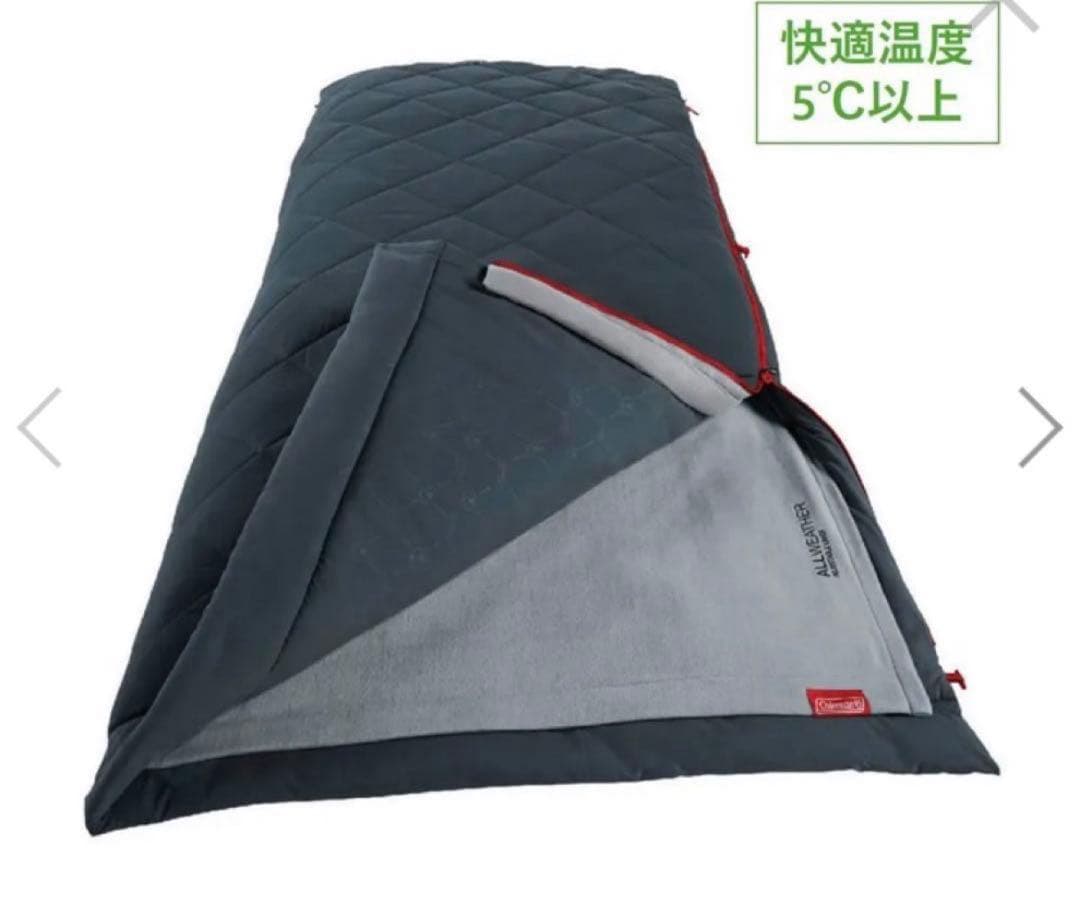 Coleman コールマン　マルチレイヤースリーピングバッグ　美品　収納袋付