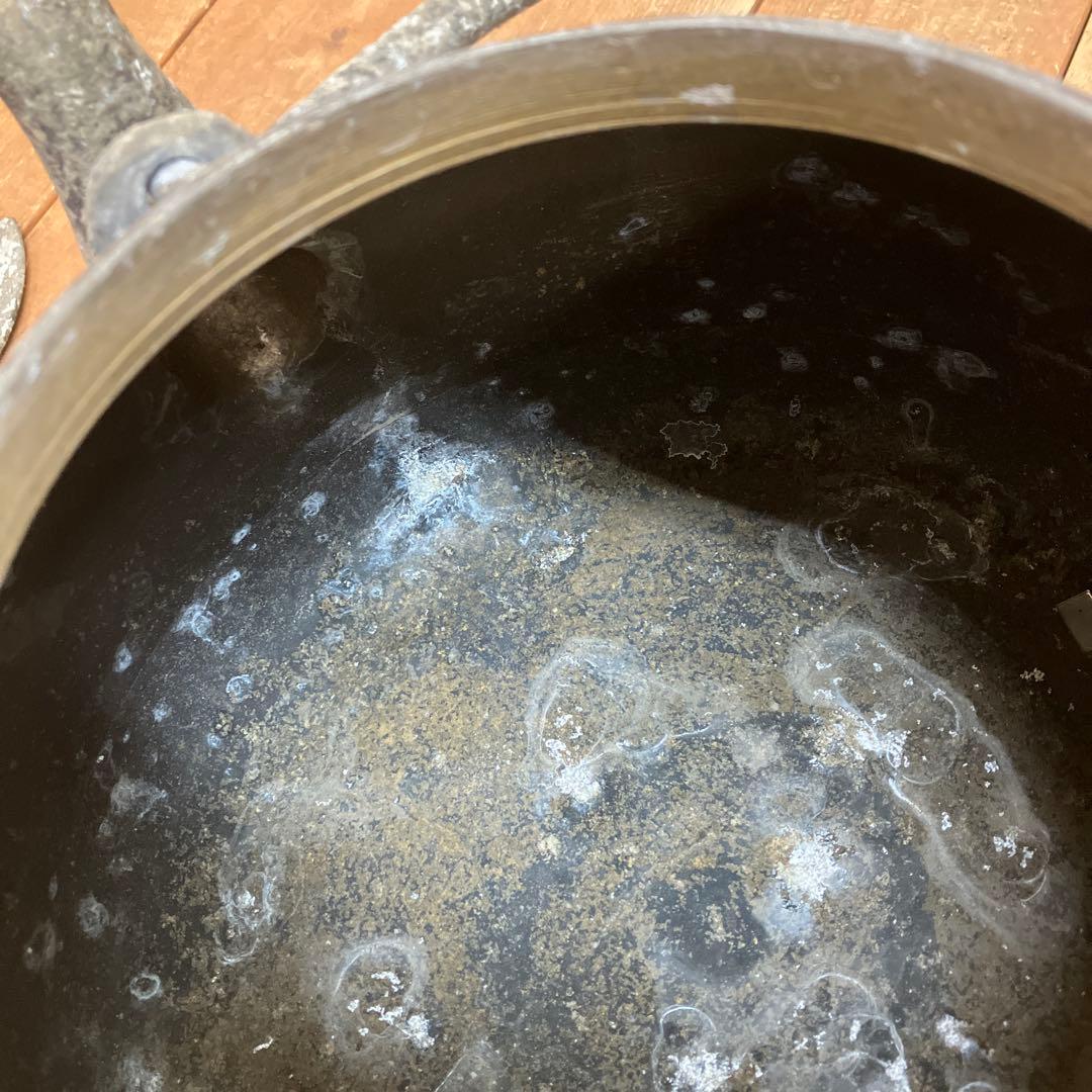 D-4 アンティーク 古道具 アルミ やかん ケトル 時代物 オブジェ レトロ