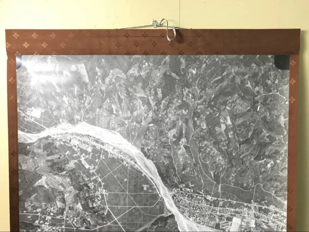 貴重ヴィンテージ♦️モノクロ 航空写真♦️2枚セット♦️送料込♦️コレクション