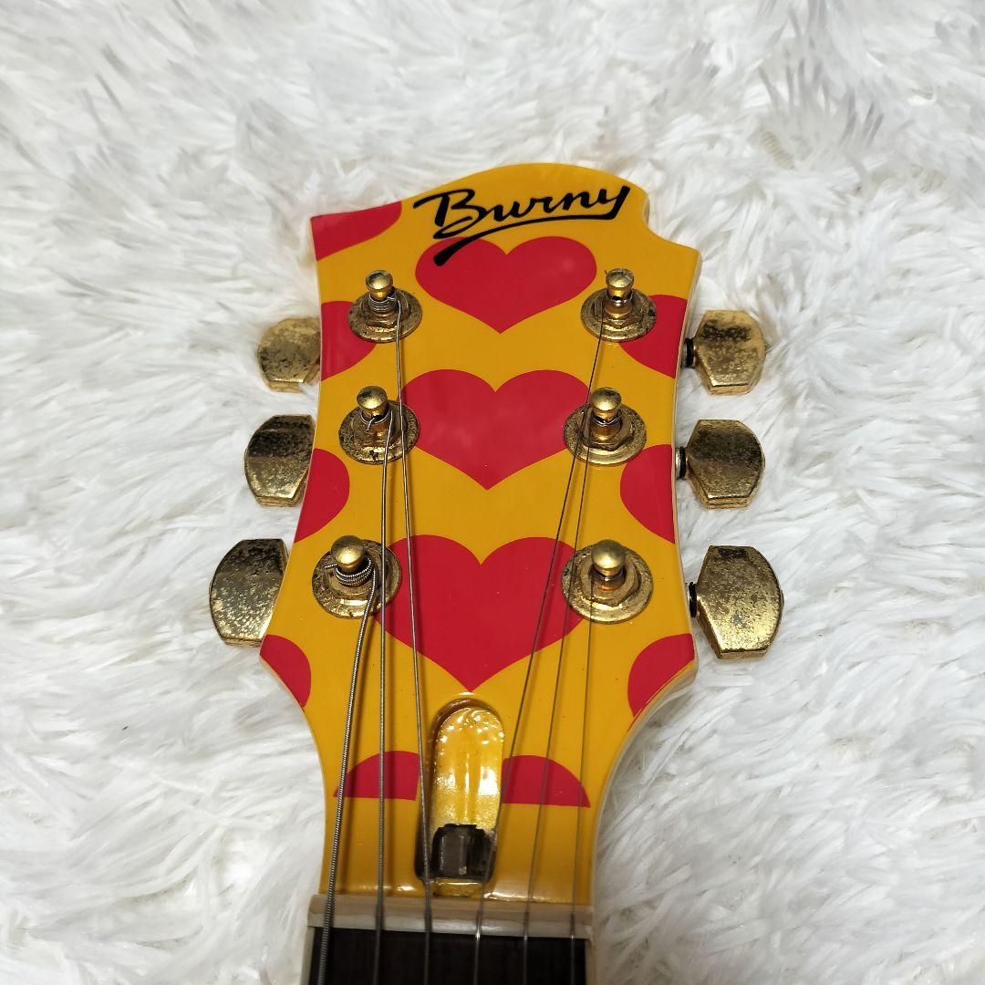 ギター BURNY MG-145S HY YELLOW HEART